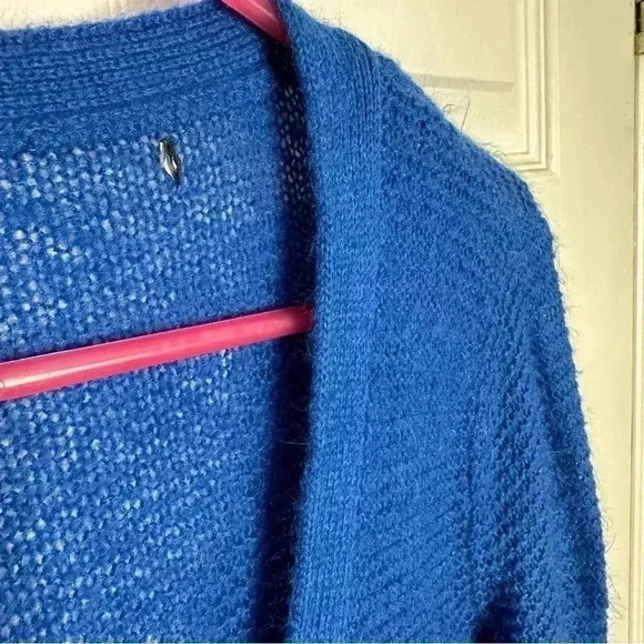 Cardigan Knit  Blue Size Medium - Picture 15 of 16